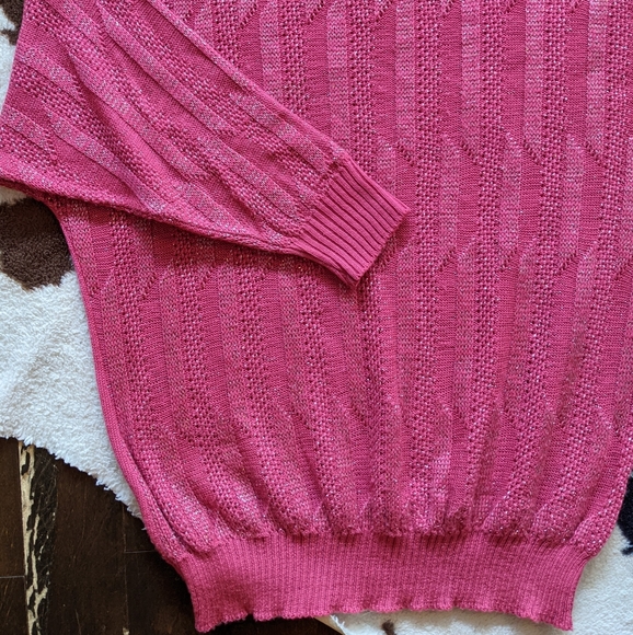 PINK SPARKLE SWEATER - Picture 5 of 5